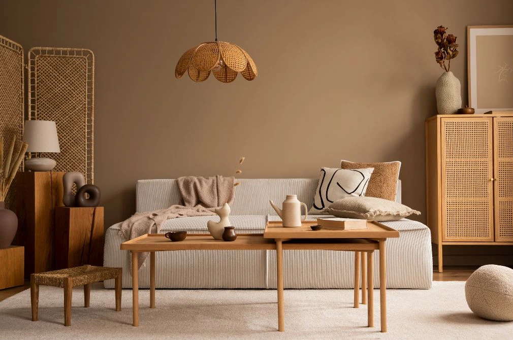 how to paint your living room in cozy fall shades